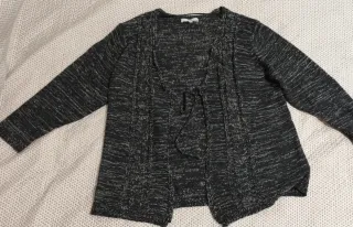 Bolero mujer negro talla única