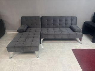 ¡SOFA CAMA CLIC-CLAC TERCIOPELO!