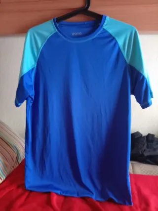 Maglietta Eono Donna Escursionismo Blu