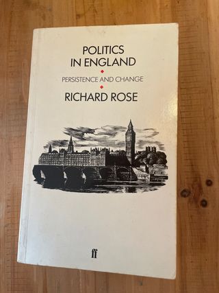 Politics in England An Interpretation for the 1...