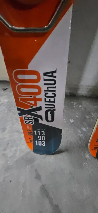 Esquís Quechua SR X400 Bigoot