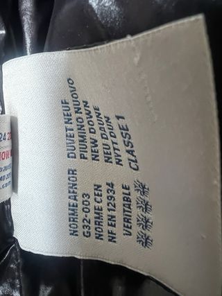 Plumífero Mujer Moncler Negro