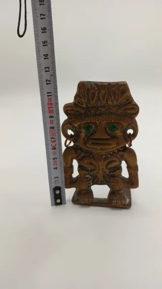 Figura bronce étnica decorativa
