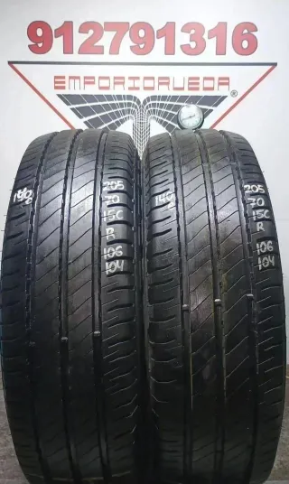 205 70 15C R MICHELIN RUEDA AL 90% VIDA UTIL