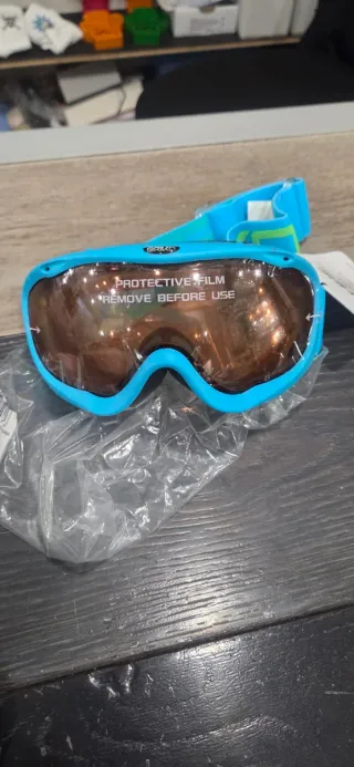 Maschera sci Briko azzurra