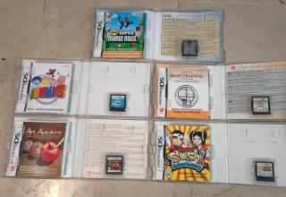 Lote 5 juegos Nintendo DS