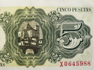 Billete 5 Pesetas Banco de España 1951