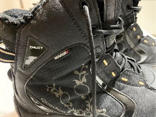 Botas de Nieve Quechua Mujer Negras