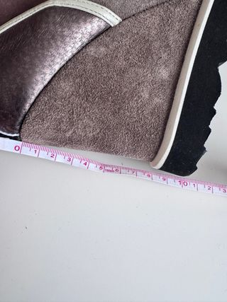 Botines Nemonic Mujer Marrón/Gris