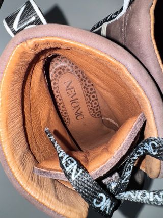 Botines Nemonic Mujer Marrón/Gris