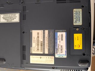 Toshiba Satellite Portátil Antiguo