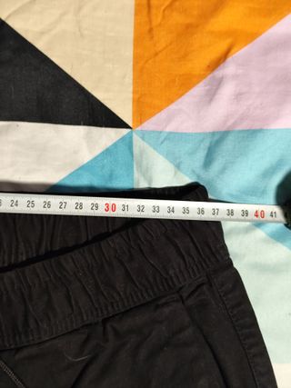 Pantalón Jogger Zara Negro Talla S Hombre