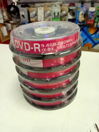 DVD Vírgenes Nuevos 60 unidades