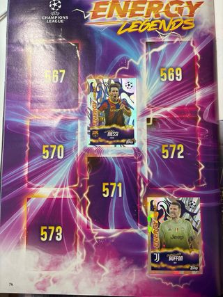 Colección Oficial Cromos Champions League 2025/26