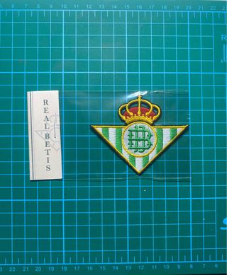 Escudo Real Betis | Termoadhesivo Bordado