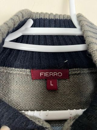 Jersey Fierro Rayas Talla M