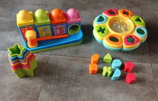 Lote Juguetes Construcción Bebé