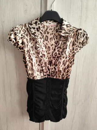 Camicetta TAILOR WEAR leopardata