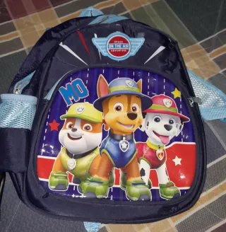 Lote 2 Mochilas Infantiles: Oso y Paw Patrol