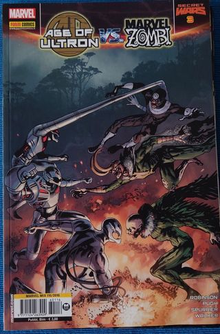 Marvel Age of Ultron vs Marvel zombie