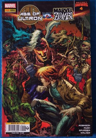 Marvel Age of Ultron vs Marvel zombie