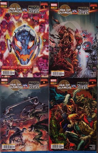 Marvel Age of Ultron vs Marvel zombie