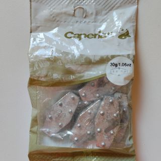 Paquete de plomos de pesca de la marca Caperlan