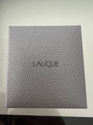 Colgante Corazón Cristal Azul Lalique