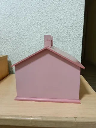 Joyero Madera Disney Corazón Rosa