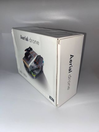 Dron Aerial Plateado con Cámara