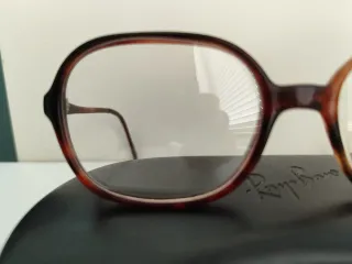 Gafas graduadas vintage años 70 marrones