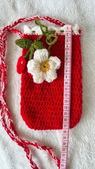 Bolso Funda móvil crochet