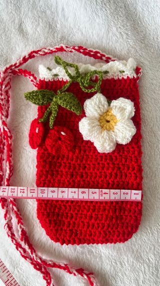 Bolso Funda móvil crochet