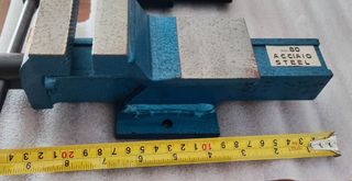 Morsa da Banco Parallela Zanetti 80mm in Acciaio