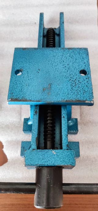 Morsa da Banco Parallela Zanetti 80mm in Acciaio