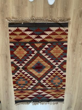 Alfombra Yute Estilo Azteca