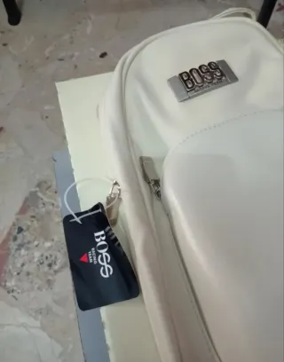 Zaino donna BOSS bianco