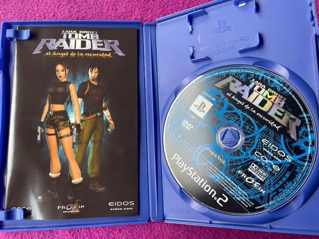 Lara Croft Tomb Raider PS2 El Ángel de la Oscurida