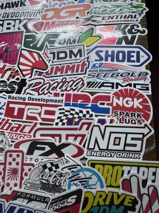 118 Pegatinas Racing Coche/Moto