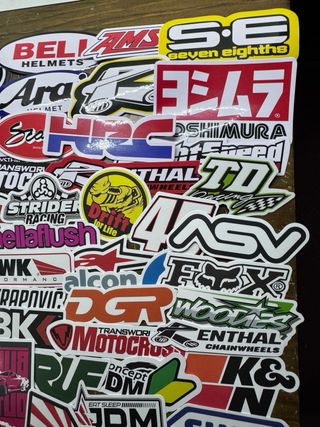 118 Pegatinas Racing Coche/Moto