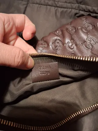 Bolso de mano piel marrón Gucci