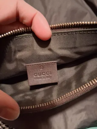 Bolso de mano piel marrón Gucci