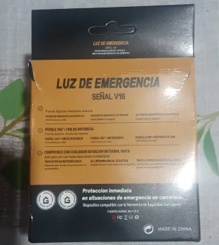 Luz de Emergencia Señal V16 ((( NO HOMOLOGADA )))