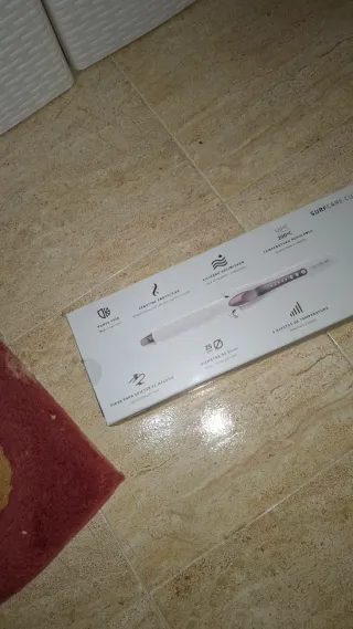 Rizador Cecotec Surf Care Curly Blanco y Dorado