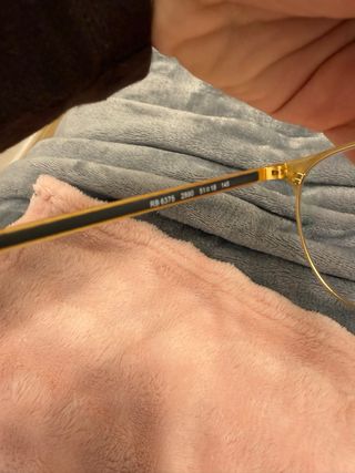 Gafas Ray-Ban Negro y Dorado