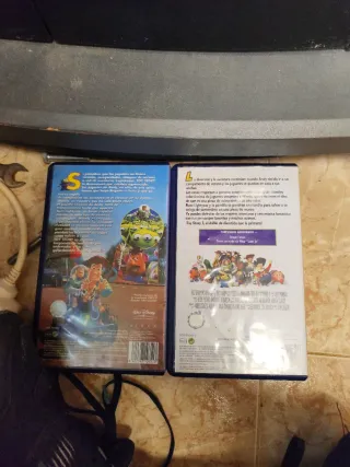 VHS Toy Story 1 y 2