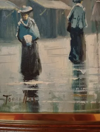 Dos cuadros al óleo