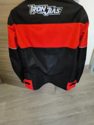 Chaqueta Moto Negra y Roja Talla XL
