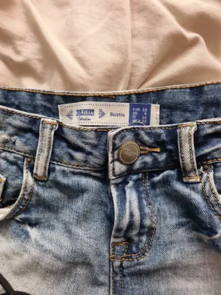 Shorts vaqueros mujer desgastados