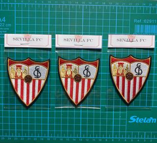 Pack Escudos FC Sevilla |Termoadhesivos Bordados